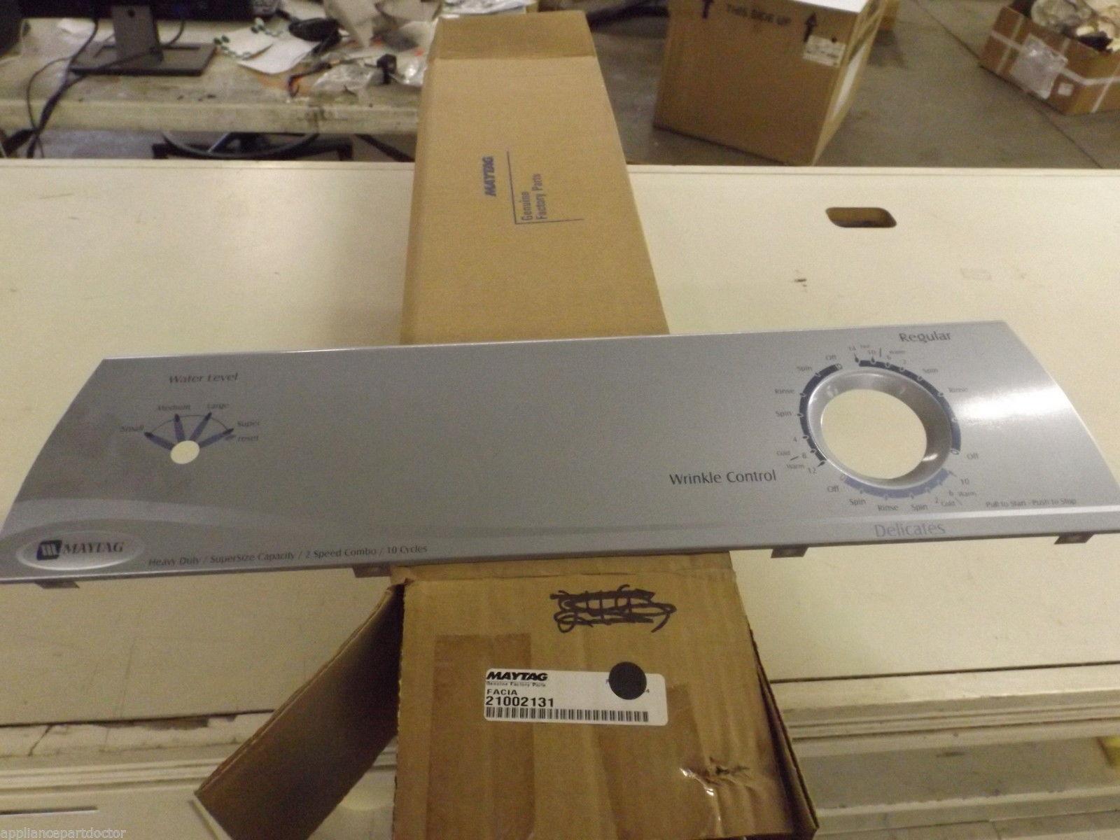 Maytag Washer 21002131 Facia NEW IN BOX Maytag Washer 21002131 Facia NEW IN BOX